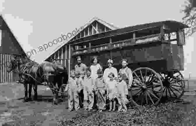 A Black And White Photo Of A Horse Drawn School Bus With Children Inside School Bus Then And Now: Short History Of Public Education