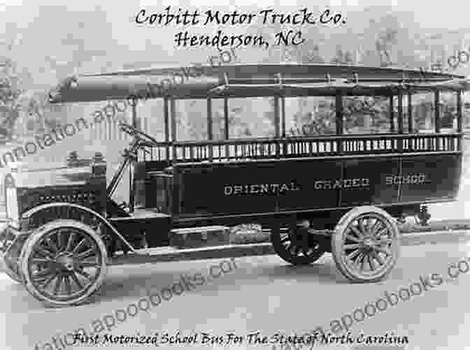 A Black And White Photo Of An Early Motorized School Bus With Six Wheels School Bus Then And Now: Short History Of Public Education