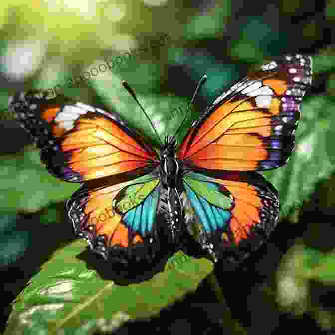 A Butterfly, Its Wings Shimmering With Vibrant Hues Of Hope, Flying Against A Stormy Sky Guardian Of Butterflies Eileen Small