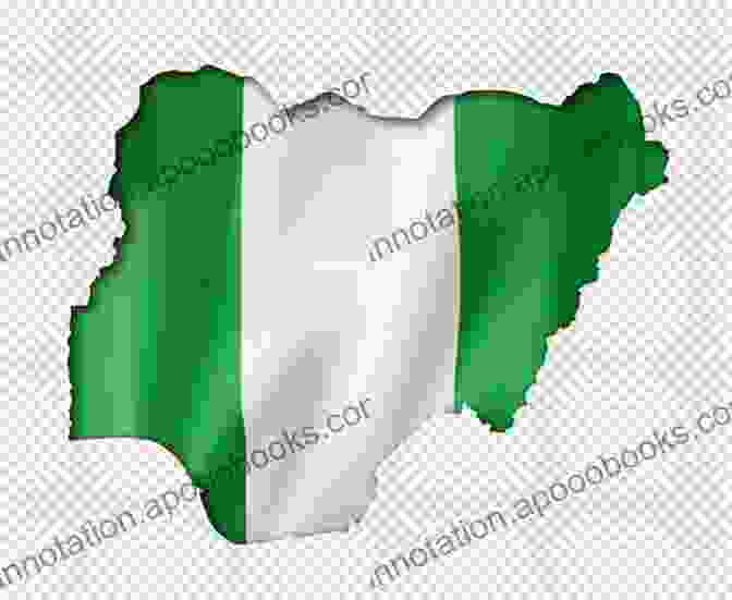 A Close Up Of A Nigerian Flag With Tears Streaming Down It TEARS OF NIGERIANS THANKGOD ADOYI OCHEME