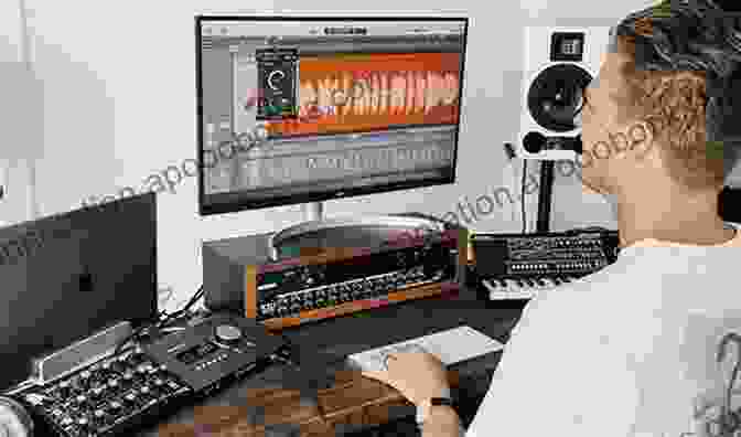 A Composer Working On A Video Game Soundtrack In A Studio, With Musical Instruments And Computer Equipment Visible. Media Narratives In Popular Music