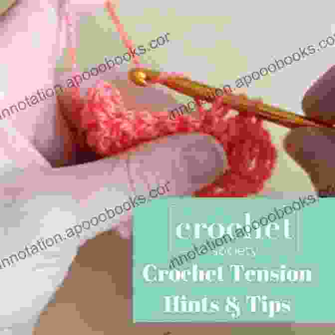 A Crocheted Piece With Uneven Tension, Highlighting The Importance Of Controlling Tension. How To Crochet: Beginner S Guide