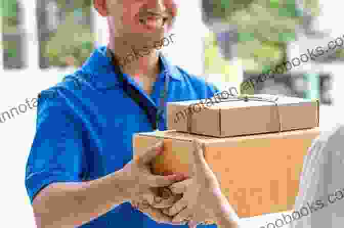 A Delivery Person Carrying A Stack Of Food Boxes, Ready To Deliver To A Happy Customer. Eats And Treats: Catering For Couch Potatoes