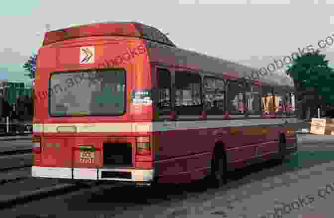 A Futuristic Leyland National Bus In East London In The 1980s East London Buses: 1970s 1980s