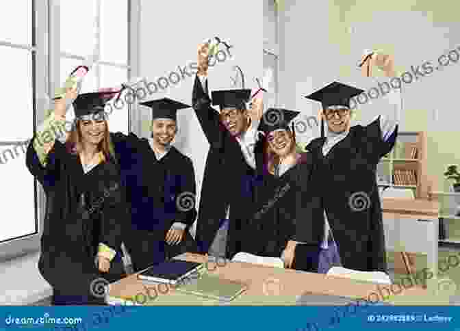 A Group Of College Graduates Standing In A Classroom, Smiling And Holding Their Diplomas. Excellence: From The Classroom To The Real World (Workplace)