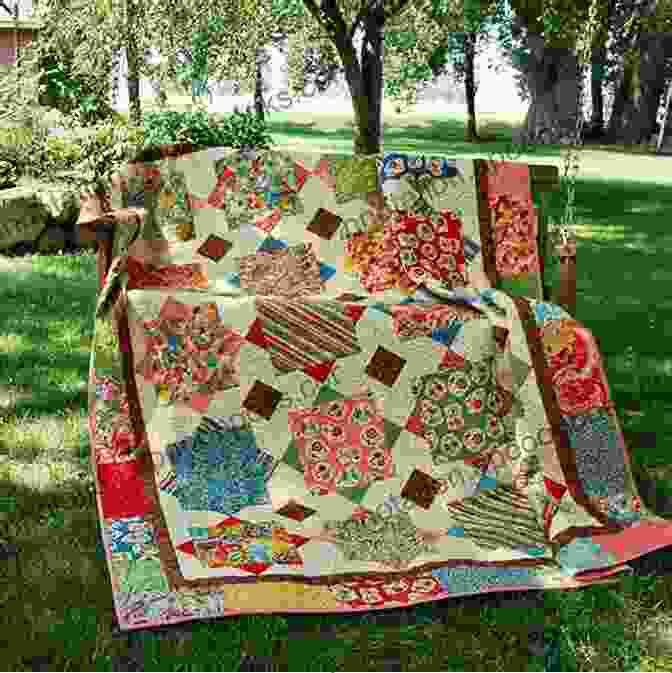 A Group Of People Admiring A Big Block Quilt Big Block Quilts Jeanne Throgmorton