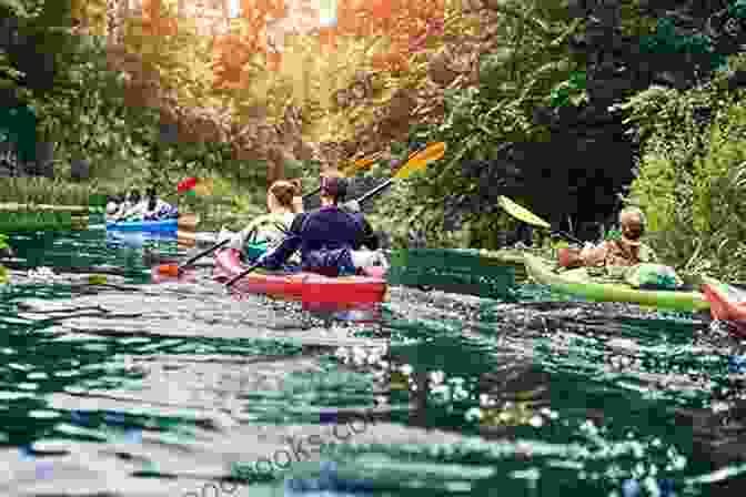 A Group Of People Kayaking In A Serene Lake Fun In The Sun: Early Decodable (Simple Words Early Decodable Books)