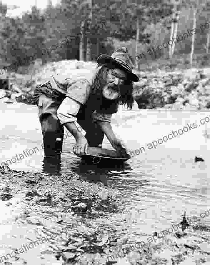 A Modern Day Prospector Panning For Gold In Alaska, Preserving The Legacy Of The Gold Rush Admiring Alaska GG Rush