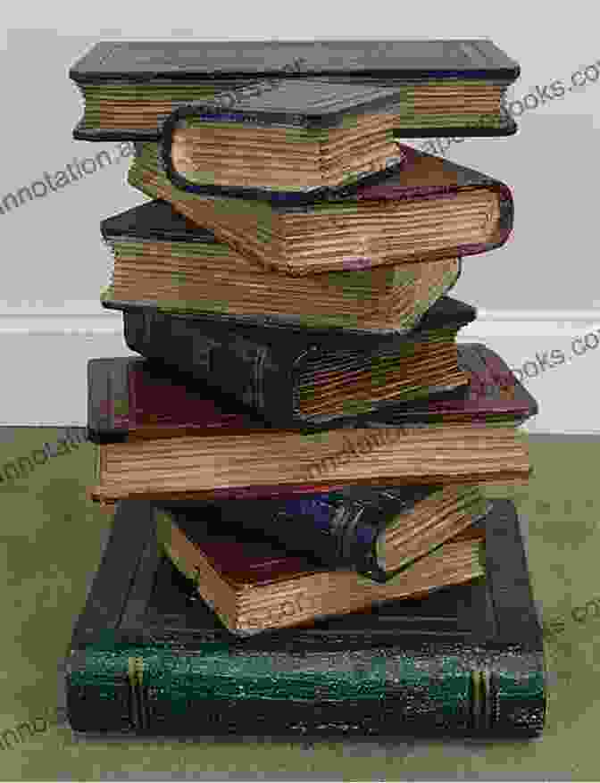 A Stack Of Books On A Wooden Table. Life After Clarisse A Jordan