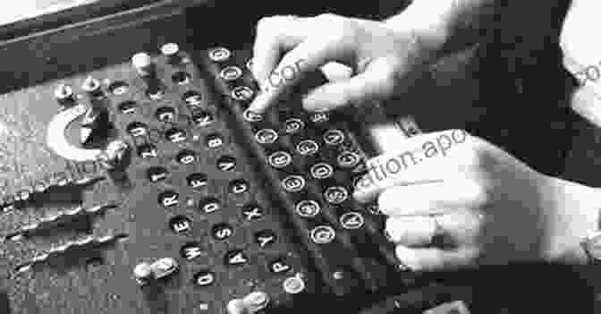 A Young Woman Sitting At A Desk, Working On A Code Breaking Machine Code Girls: The Untold Story Of The American Women Code Breakers Of World War II