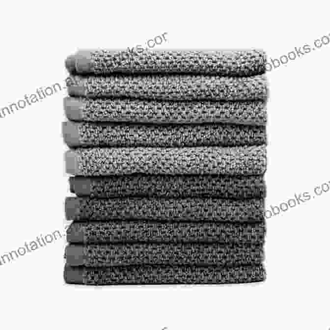 An Array Of Soft And Textured Washcloths In Various Colors And Patterns. Texture Washcloth Netty Ejike