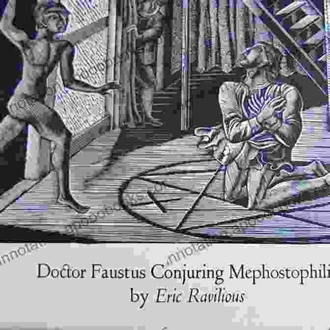 An Illustration Of Doctor Faustus Conjuring Up The Devil The Tragical History Of Doctor Faustus