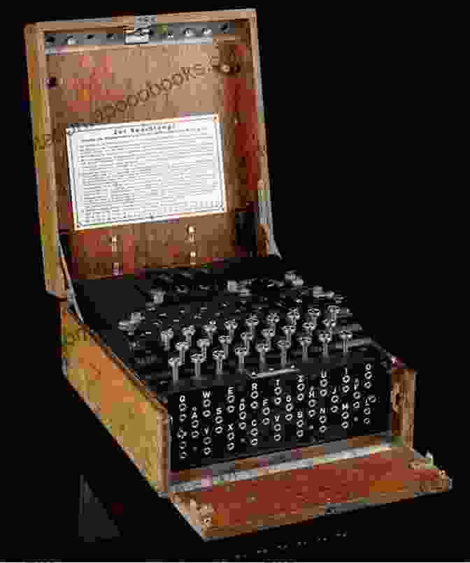 An Image Of An Enigma Machine, A Cipher Device Used During World War II The Family Pride (The Zero Enigma 6)