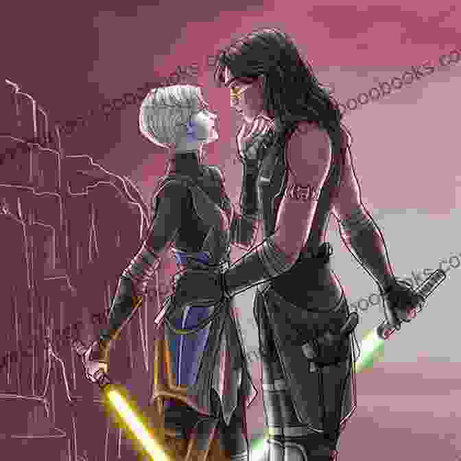 Asajj Ventress And Quinlan Vos, A Forbidden Love In The Clone Wars Dark Disciple: Star Wars Christie Golden