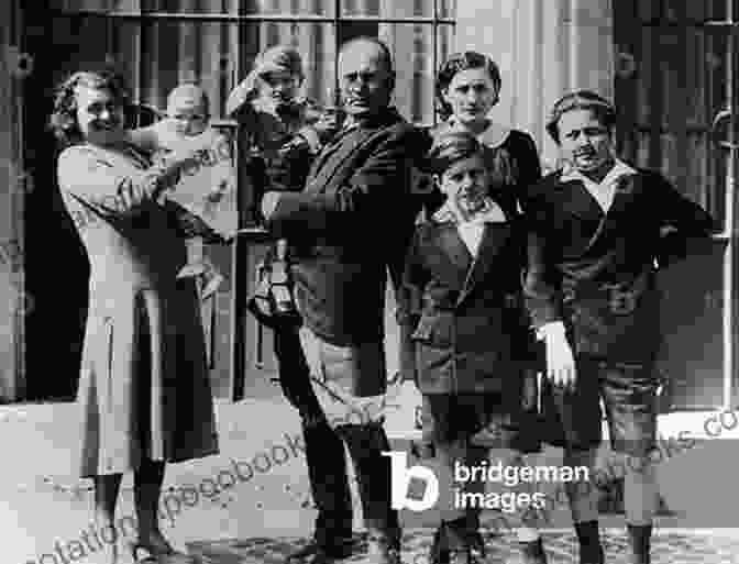 Benito Mussolini With His Wife Rachele And Their Children How To Marry Benito Mussolini