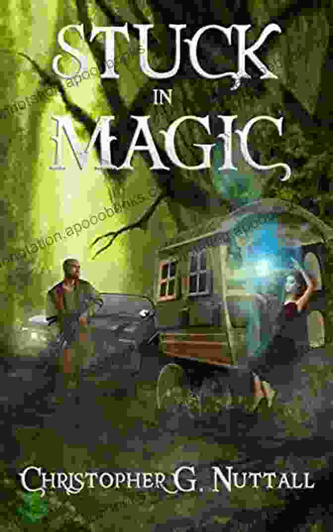 Book Cover Of Stuck In Magic Schooled In Magic Spinoff With A Magical School In The Background And A Group Of Students In The Foreground Stuck In Magic: A Schooled In Magic Spinoff