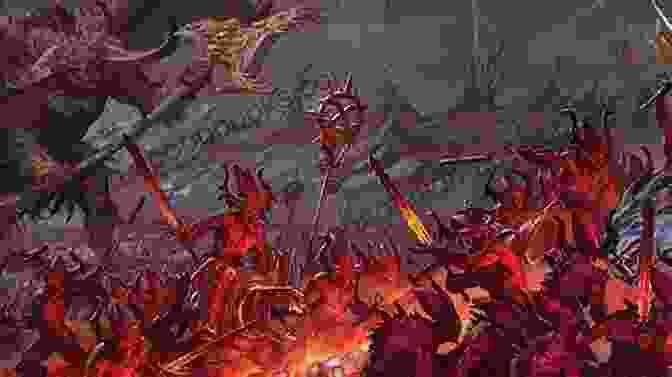 Chaos Demons In Battle Avenging Son (Dawn Of Fire Warhammer 40 000 1)