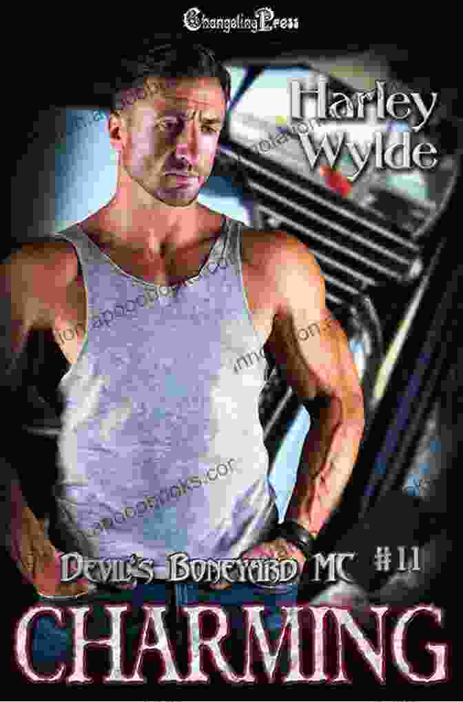 Charming Devil Boneyard Mc 11 Book Cover Featuring A Mysterious Man Standing In A Graveyard Charming (Devil S Boneyard MC 11): A Dixie Reapers Bad Boys Romance