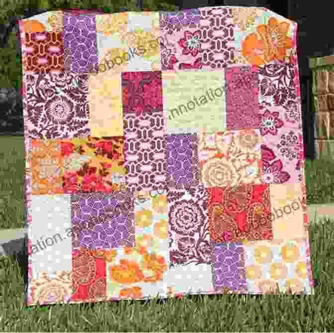 Close Up Of A Big Block Quilt Big Block Quilts Jeanne Throgmorton