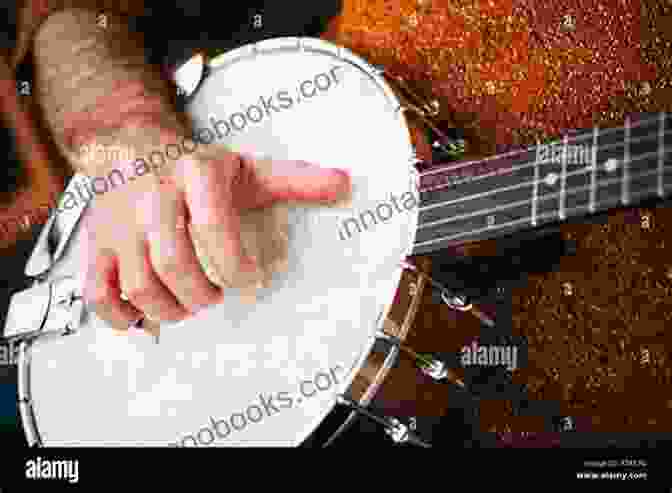 Close Up Of A Musician Practicing Banjo American Banjo: Three Finger And Scruggs Style