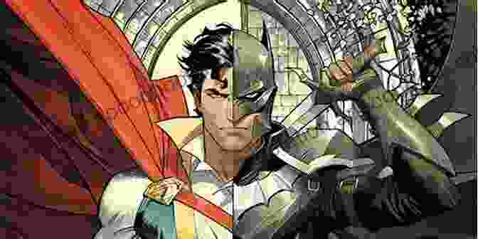 Cover Of Dark Knights Of Steel Graphic Novel With Batman And Superman In Medieval Armor Dark Knights Of Steel (2024 ) #7