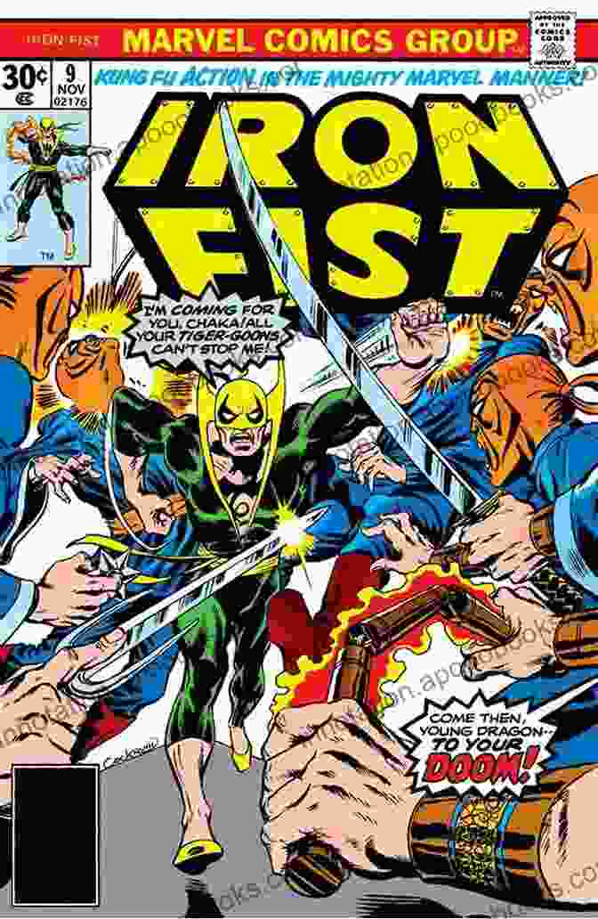 Cover Of Iron Fist #1 (1975) By Timothy Dorr Iron Fist (1975 1977) #14 Timothy Dorr