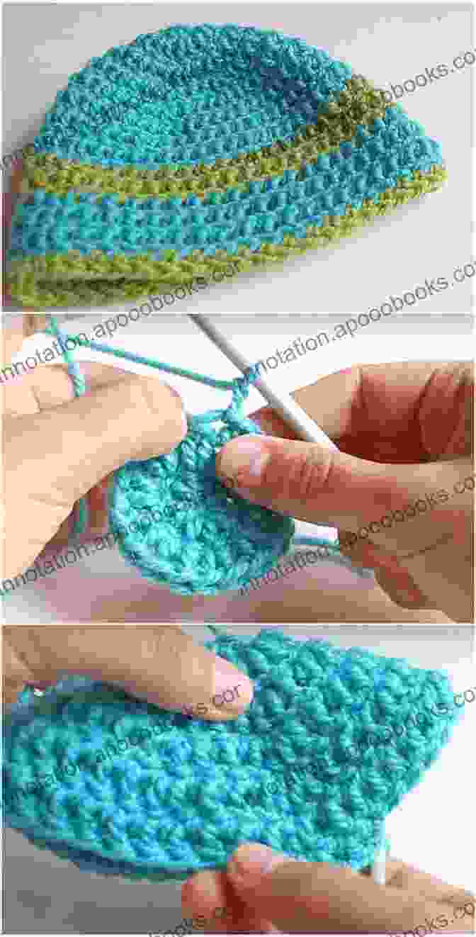 Detailed Tutorials For Crocheting The CP124 Baby Hat Crochet Pattern CP124 Baby Dress And Hat 5 Sizes USA Terminology