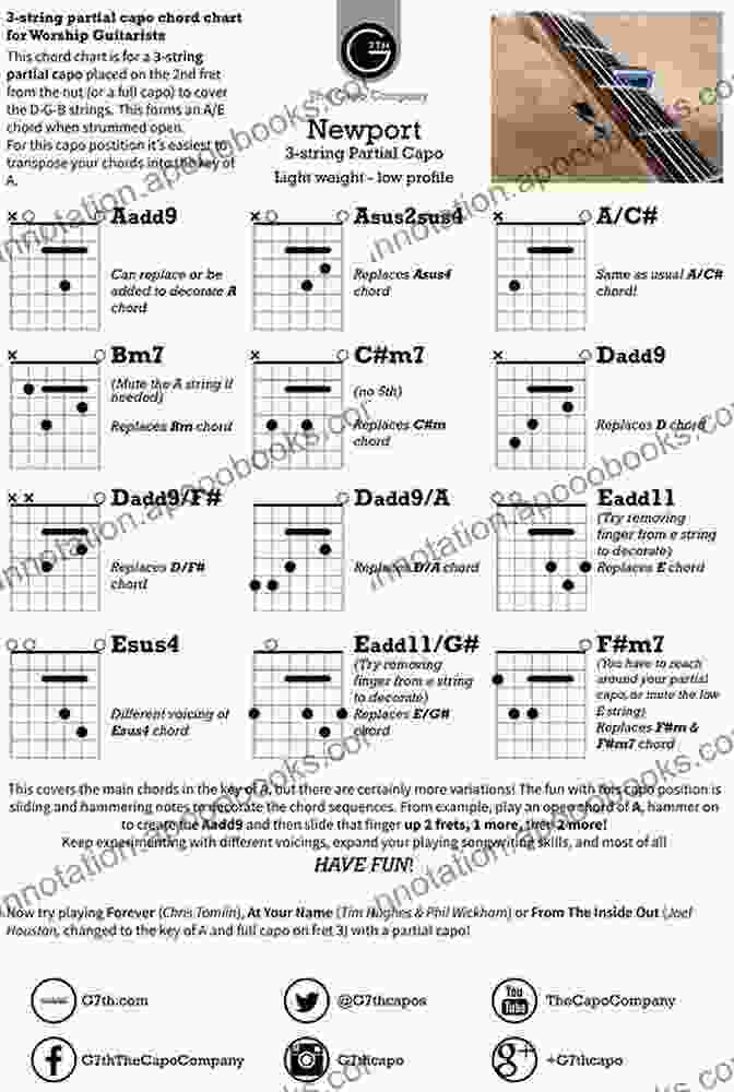 Guitar Chords And Capo Techniques Left Handed Guitar Chord Master 2 Beyond Basic Chords : Master Intermediate And Capoed Chords