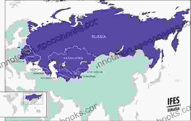 Map Of Russia's Geopolitical Position In Eurasia Russia In The Changing International System