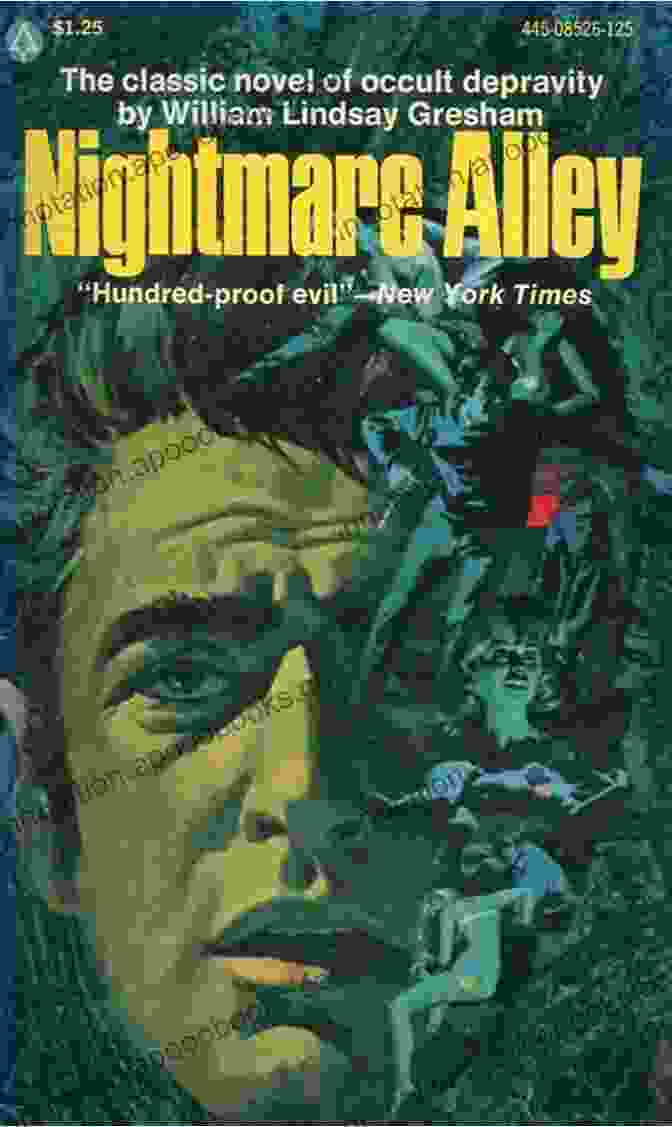 Nightmare Alley Book Cover, Featuring A Shadowy Carnival Scene With A Man In A Top Hat Nightmare Alley (New York Review Classics)