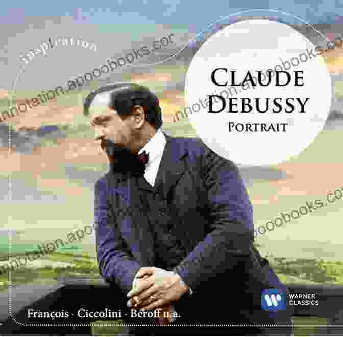 On Haiku Claude Debussy Book Cover Featuring A Serene Water Lily Pond And Debussy's Portrait On Haiku Claude Debussy