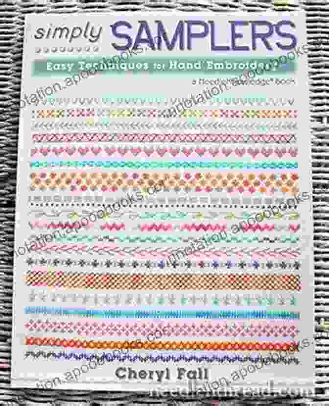 Simply Samplers Book Cover Simply Samplers: Easy Techniques For Hand Embroidery (NeedleKnowledge)