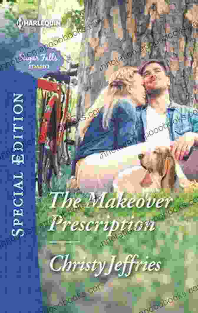 The Makeover Prescription Book Cover Featuring A Woman Smiling And Holding A Mirror The Makeover Prescription (Sugar Falls Idaho 5)