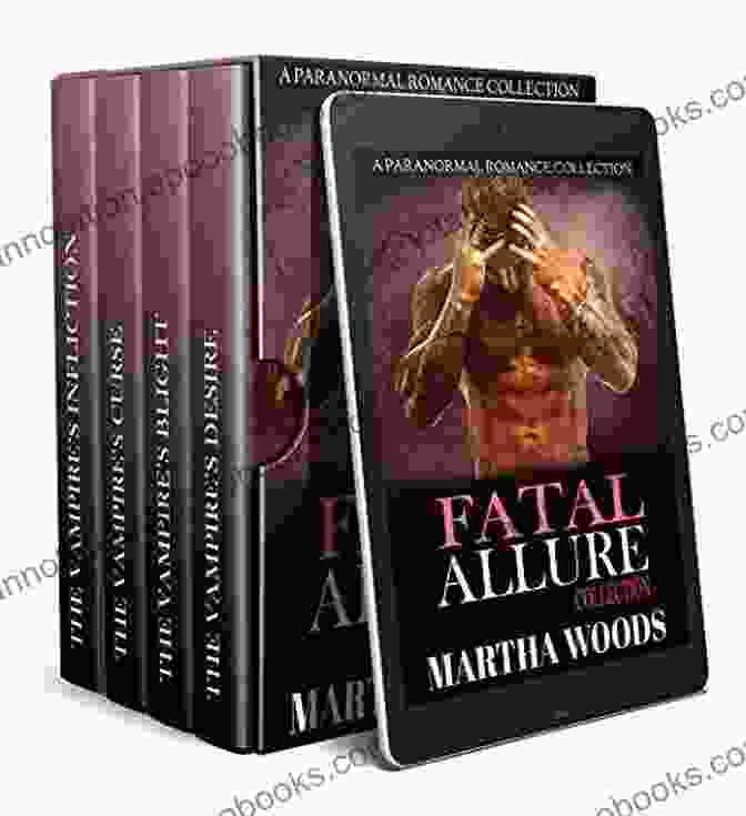 The Vampire Resolve: Fatal Allure Book Cover Featuring Anya, A Young Woman With Long Flowing Hair And Piercing Blue Eyes, Standing In A Dark And Mysterious Forest. The Vampire S Resolve (Fatal Allure 6)