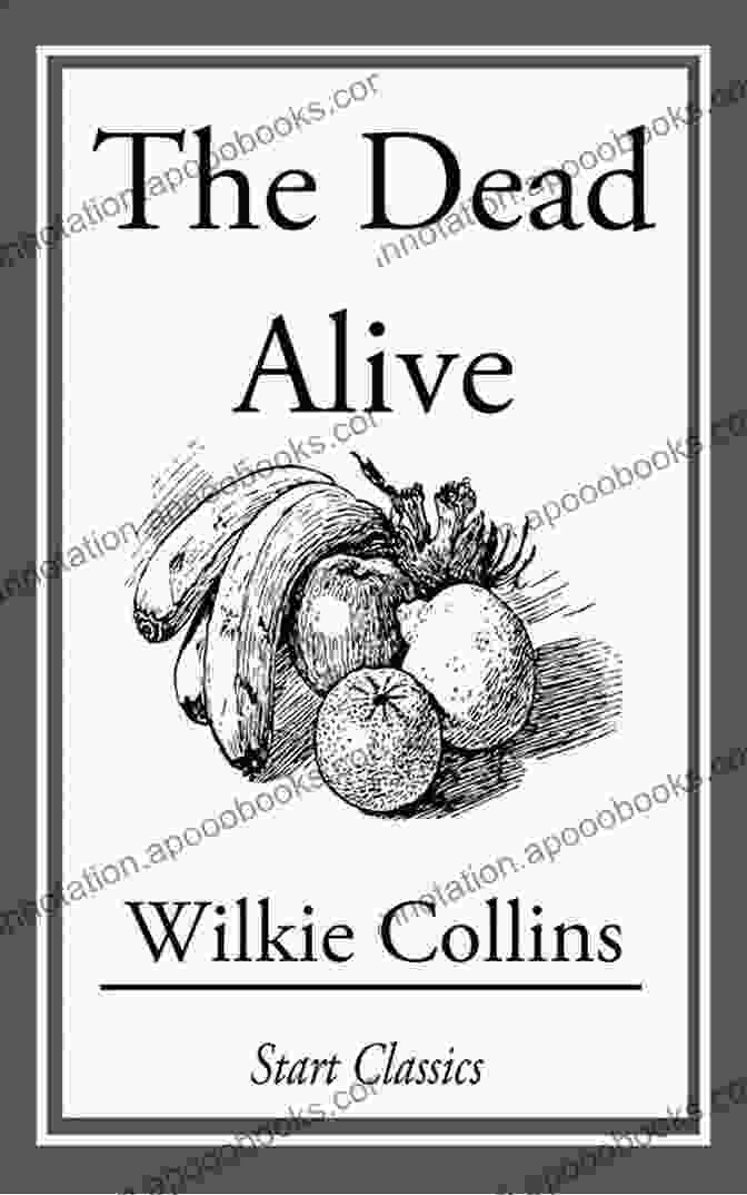 Vintage Illustration From The Dead Alive Wilkie Collins