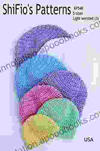 Crochet Pattern CP548 Baby Hats Small Preemie New Born 0 3mths 3 6mths 6 12mths Toddler USA Terminology