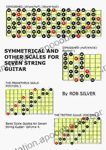 Symmetrical and Other Scales for Seven String Guitar (Basic Scale Guides for Seven String Guitar 4)