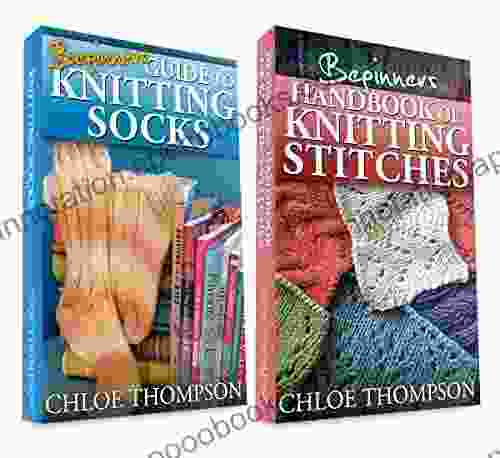 (2 BUNDLE) Beginners Handbook Of Knitting Stitches How To Knit Socks