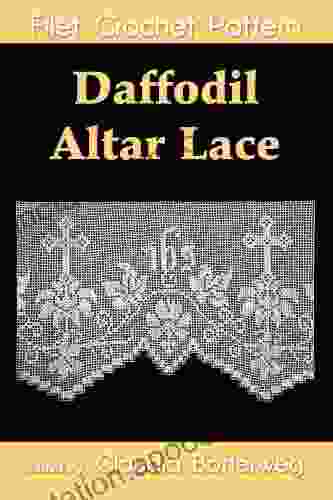 Daffodil Altar Lace Filet Crochet Pattern